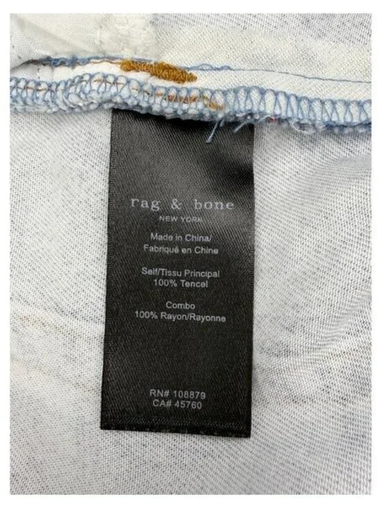 RAG & BONE Maya Printed Tencel Shorts Size 29 - Picture 4 of 6
